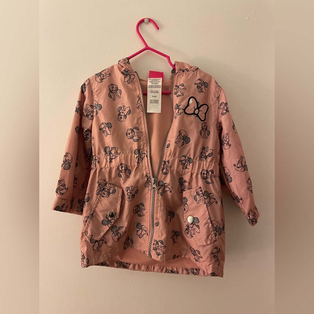 Girl’s Minnie Mouse Rain Jacket